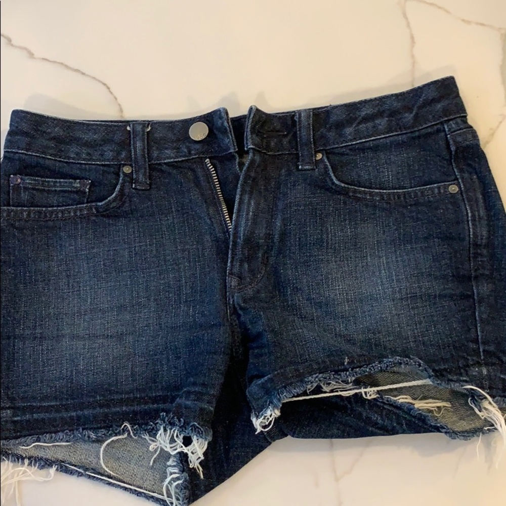 Size 24 Gap Dark Jean Shorts